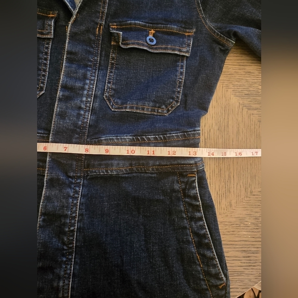 Madewell Denim Slim Coverall Jumpsuit Size 0 - Picture 11 of 16